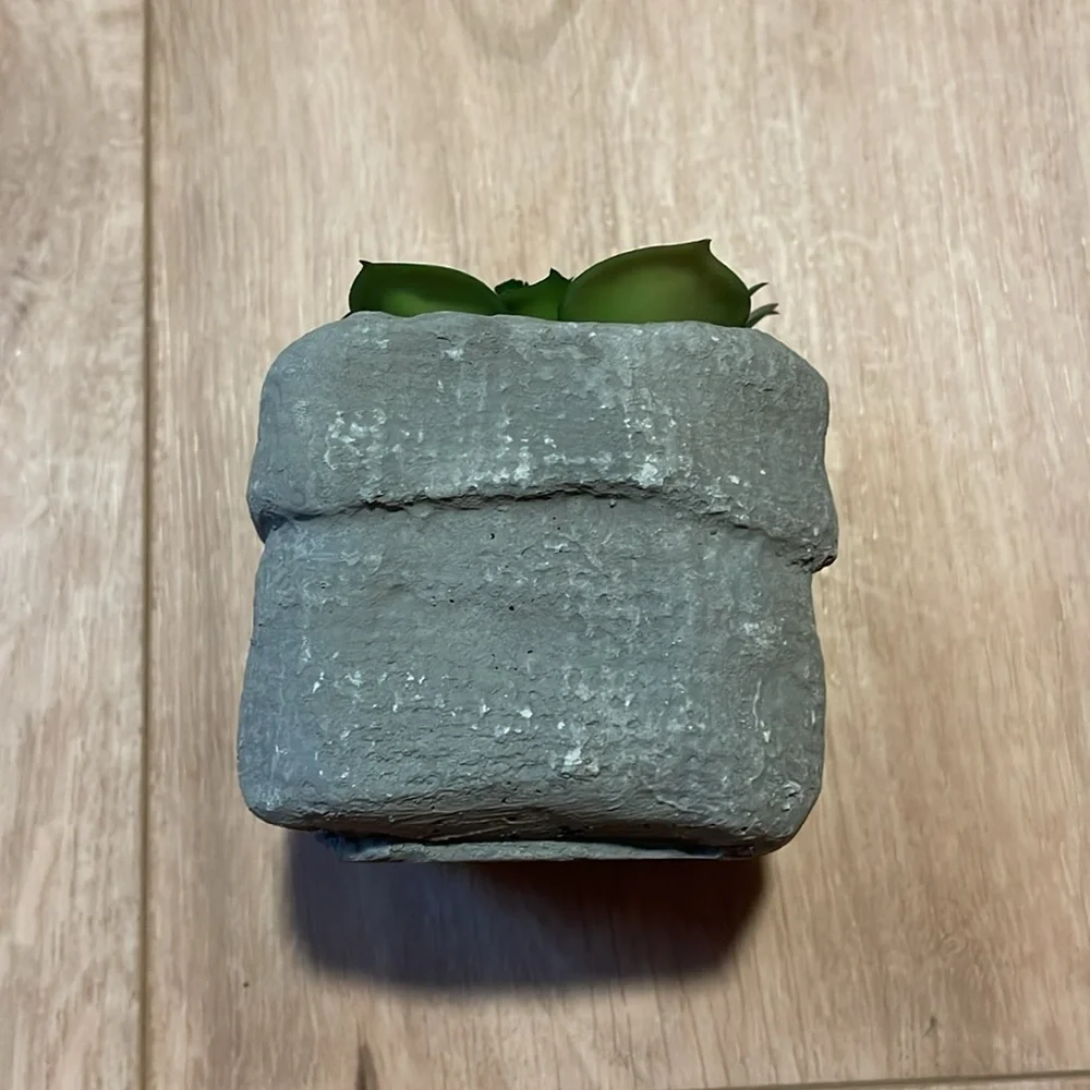 🌟Host Pick🌟Square Potted Faux Succulent